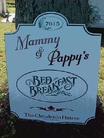 Mammy & Pappy's Sign